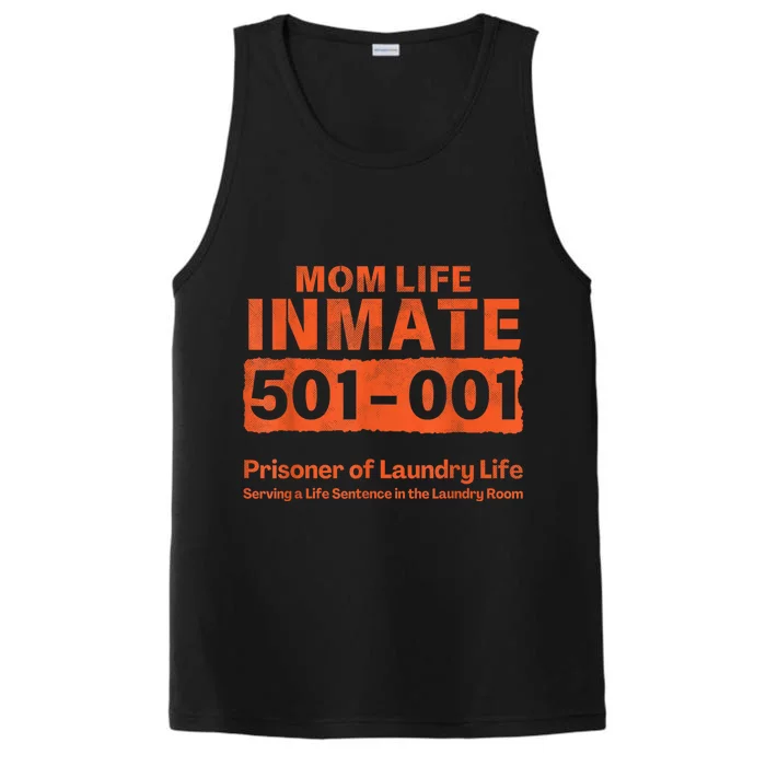 Mom Life Prisoner Inmate Funny Jail Halloween Costume Performance Tank