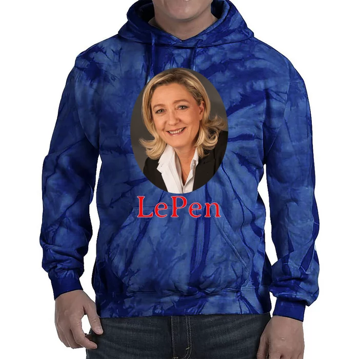 Marine Le Pen France Tie Dye Hoodie