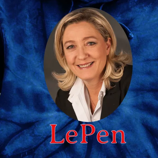 Marine Le Pen France Tie Dye Hoodie