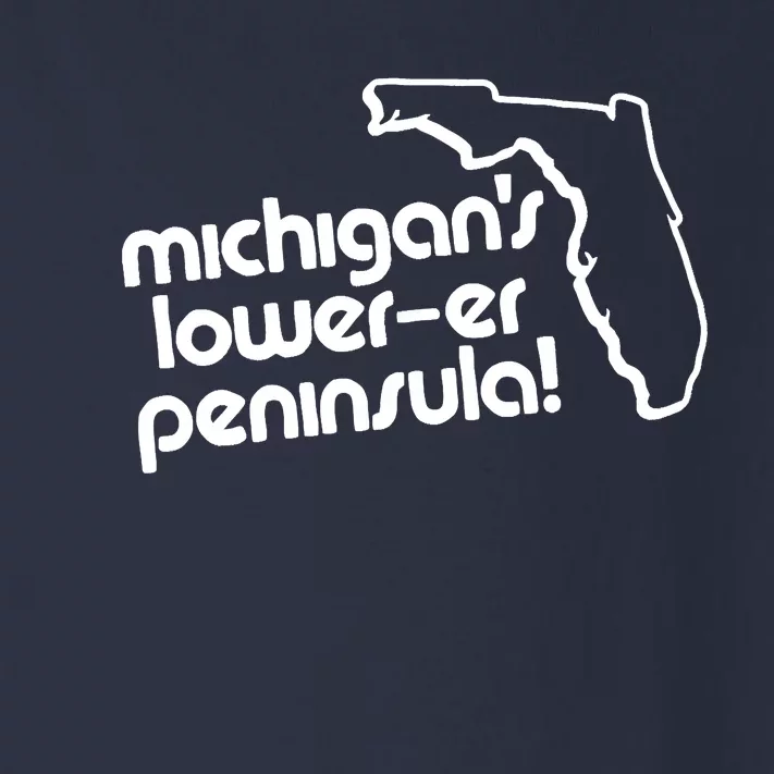 Michigans LowerEr Peninsula Apparel Toddler Long Sleeve Shirt