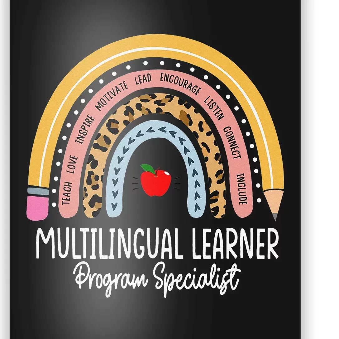 Multilingual Learner Program Specialist Rainbow El Teacher Poster