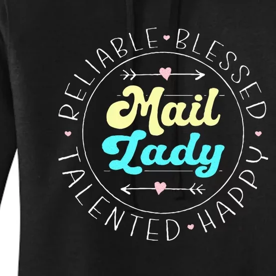 Mail Lady Postal Worker Women's Pullover Hoodie