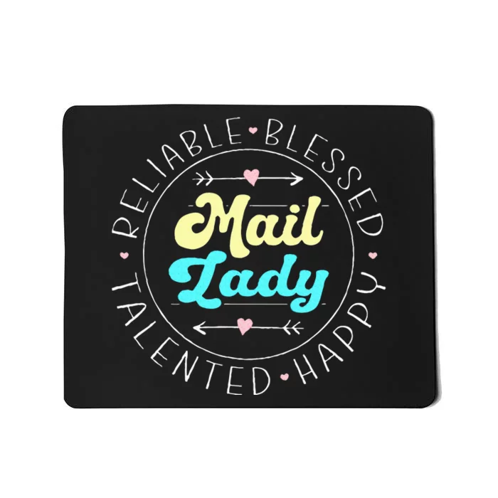 Mail Lady Postal Worker Mousepad