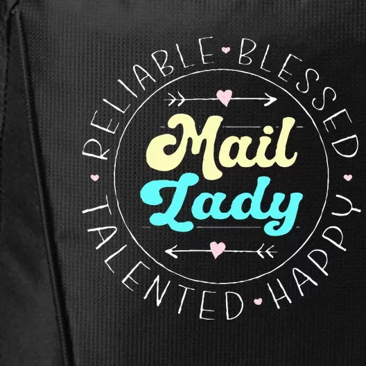 Mail Lady Postal Worker City Backpack