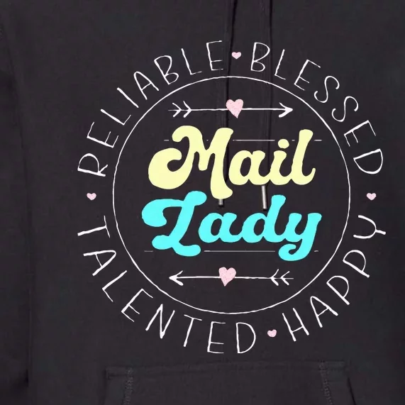 Mail Lady Postal Worker Premium Hoodie