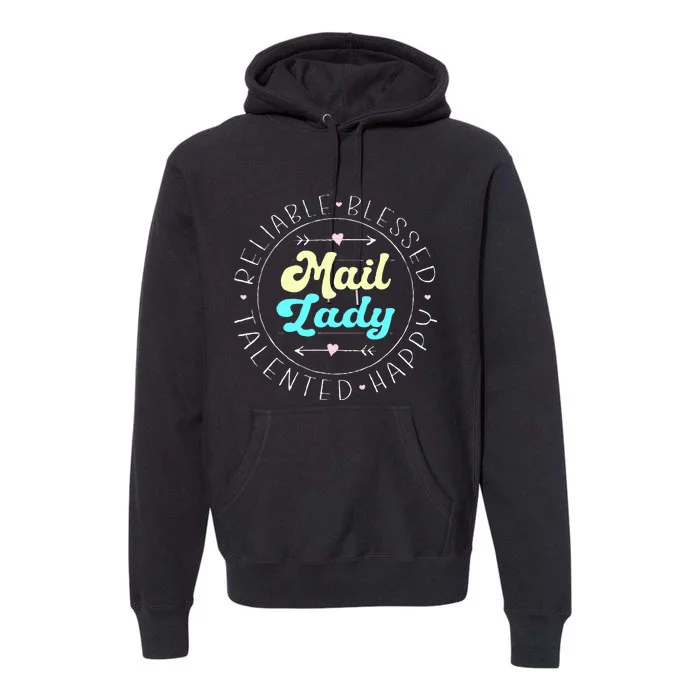 Mail Lady Postal Worker Premium Hoodie