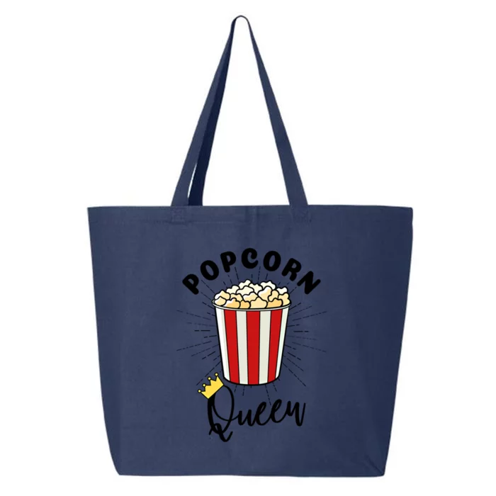 Movie Lover Popcorn Queen Funny Gift 25L Jumbo Tote