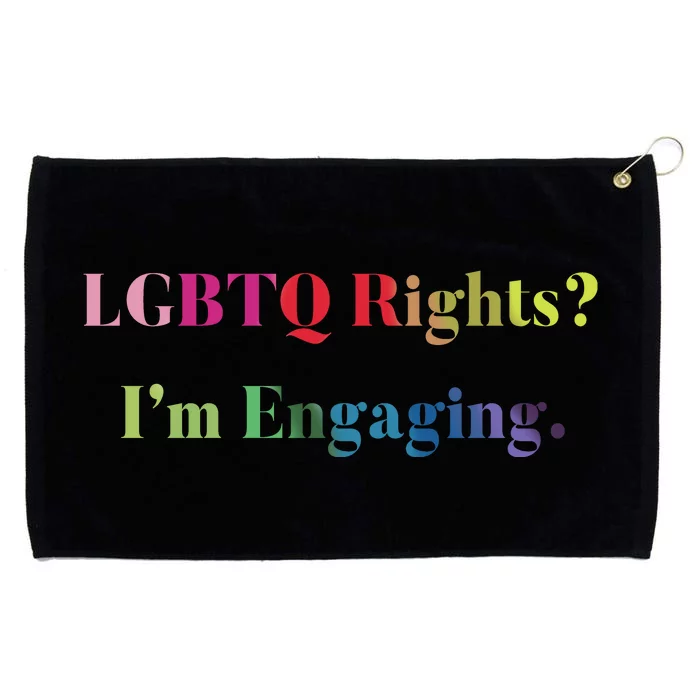 Meredithmarks Lgbtq Rights IM Engaging Grommeted Golf Towel