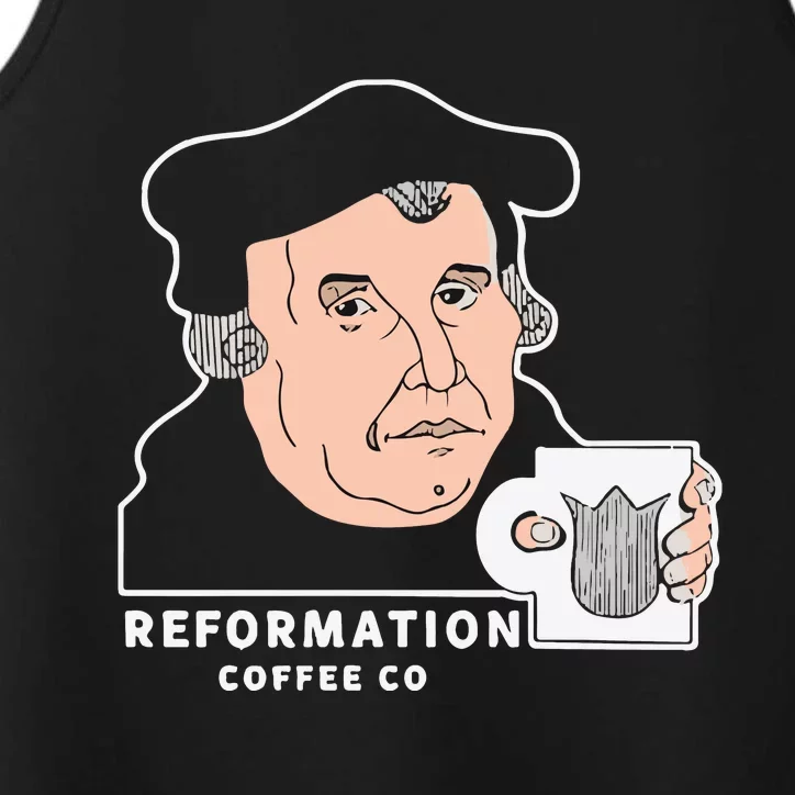 Martin Luther Reformation Coffee Co Performance Tank