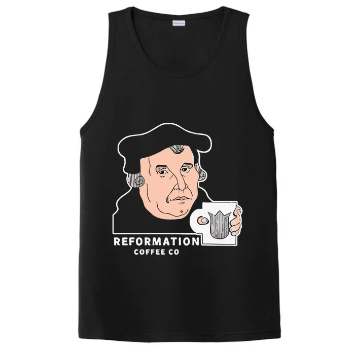 Martin Luther Reformation Coffee Co Performance Tank