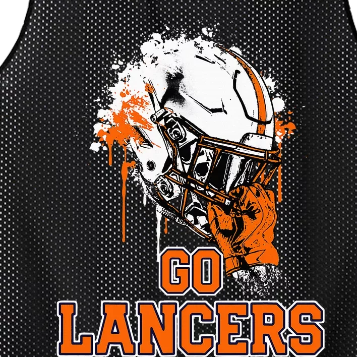 Manchester Lancers Rising Helmet Go! Mesh Reversible Basketball Jersey Tank