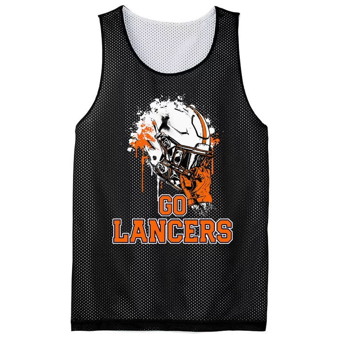 Manchester Lancers Rising Helmet Go! Mesh Reversible Basketball Jersey Tank