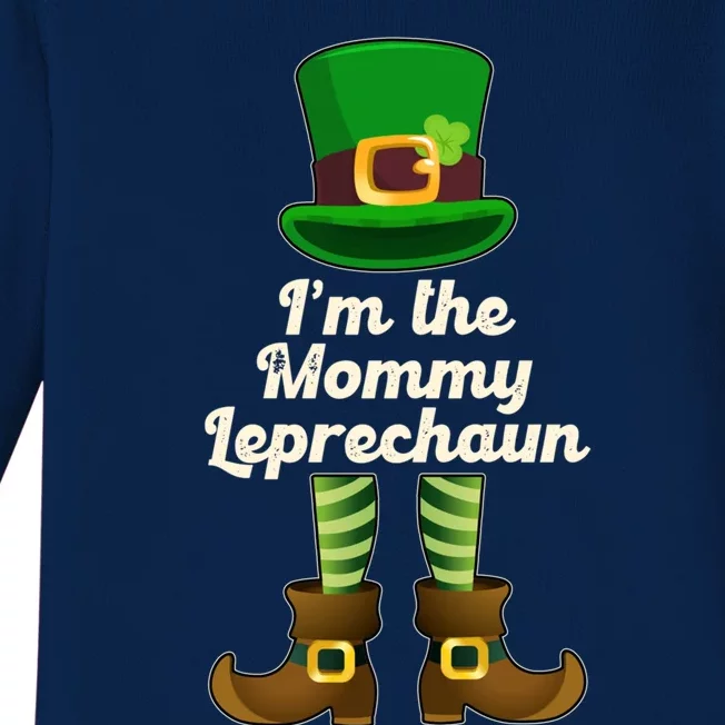 Mommy Leprechaun St Patricks Day Mom Grandma Aunt Cool Gift Baby Long Sleeve Bodysuit