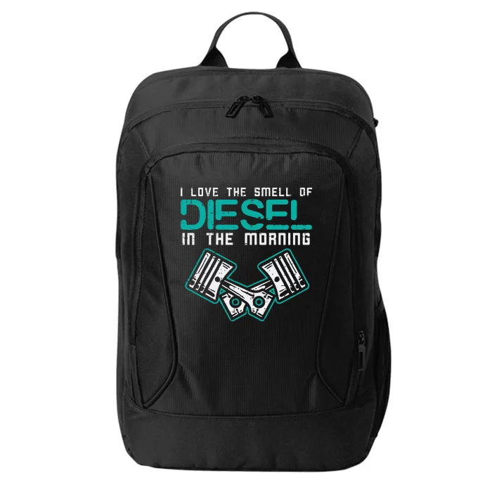 Mechanic Love Smell Of Diesel In Morning City Backpack