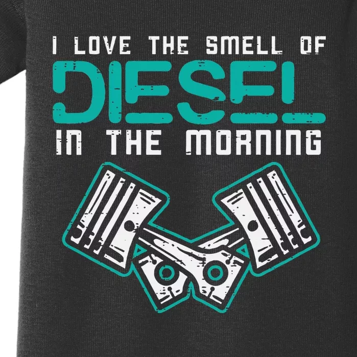 Mechanic Love Smell Of Diesel In Morning Baby Bodysuit