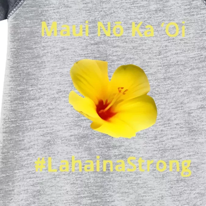 Maui Lahaina Strong Hawaii Strong Wildfire Support Infant Baby Jersey Bodysuit