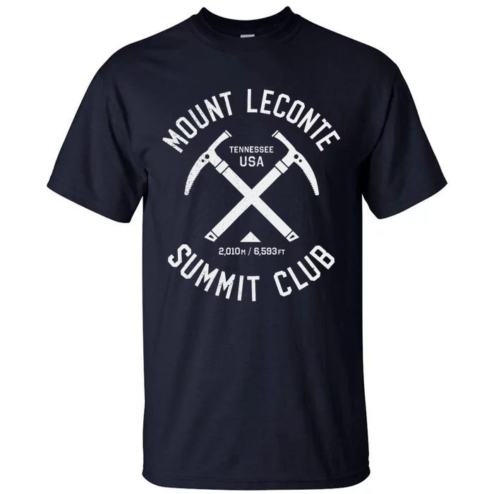 Mount LeConte Summit Club | I climbed Mount LeConte Tall T-Shirt