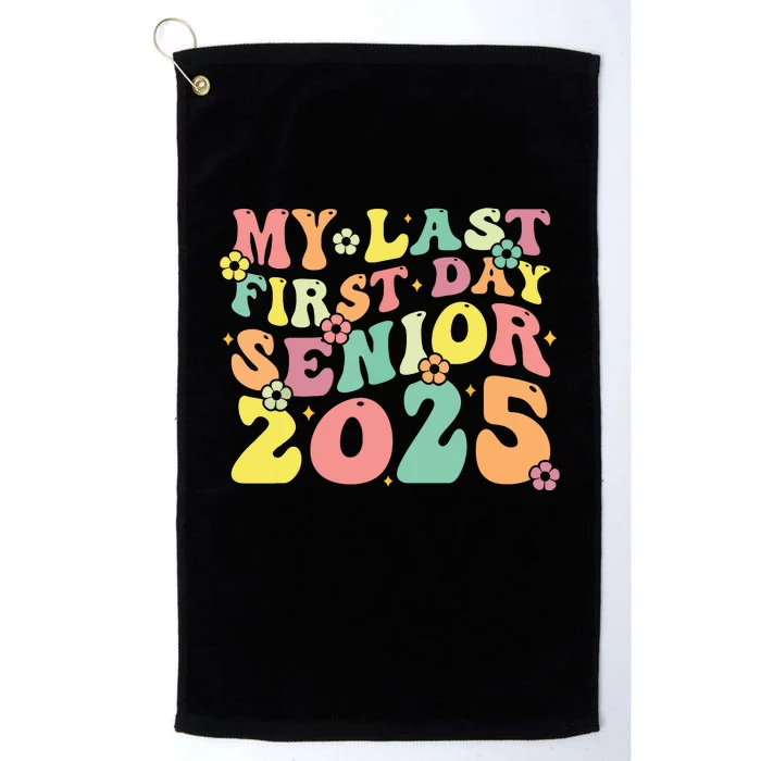 My Last Seniors Graduation 2025 Platinum Collection Golf Towel