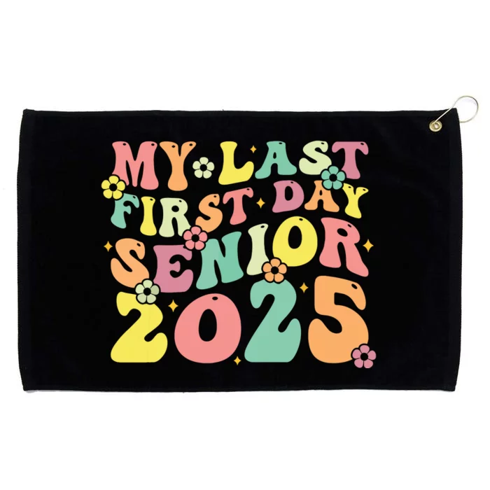 My Last Seniors Graduation 2025 Grommeted Golf Towel