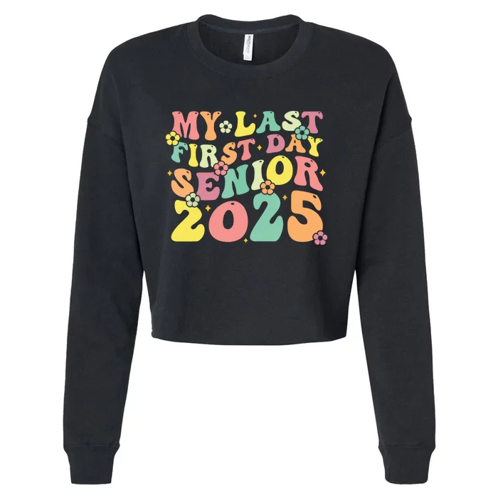 My Last Seniors Graduation 2025 Cropped Pullover Crew