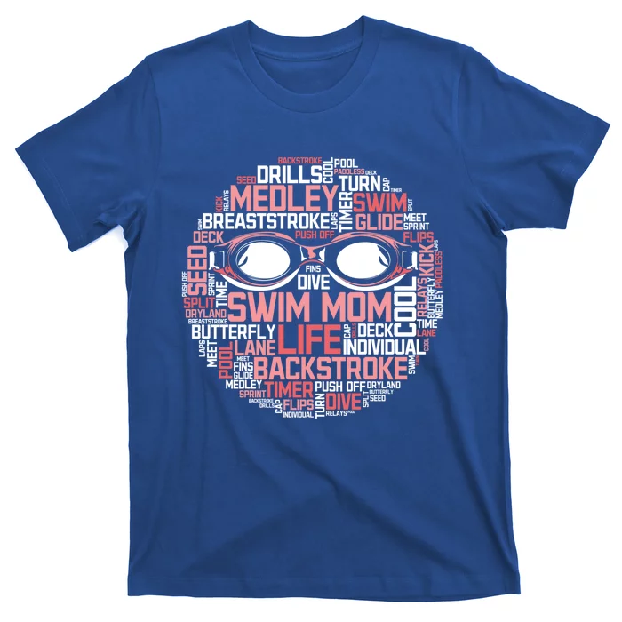 Mom Life Swimming Team Sport Practice Swimmers Gift T-Shirt