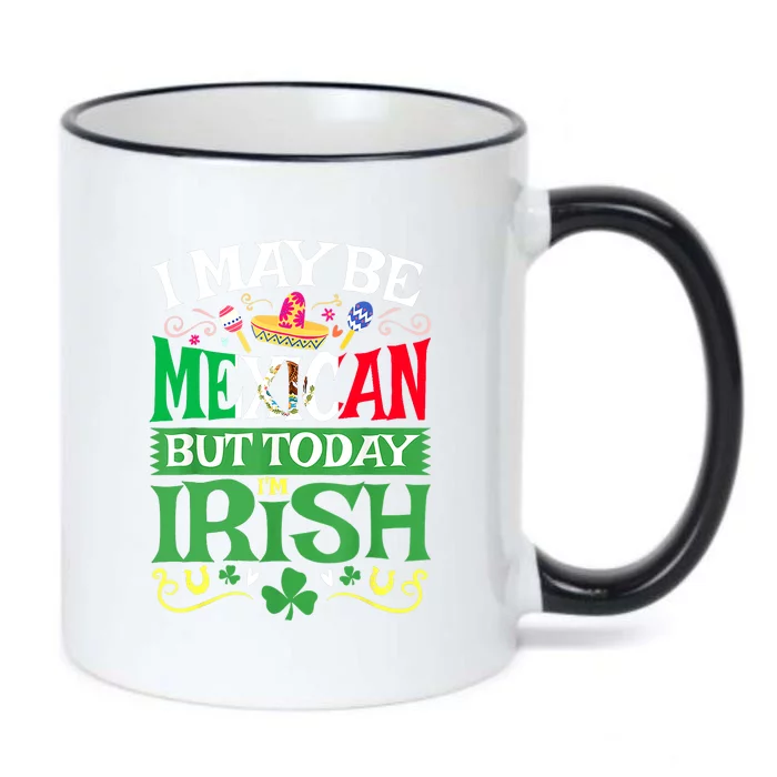 Mexican Latino St Saint Patricks Day Beer Shamrock Gift Black Color Changing Mug