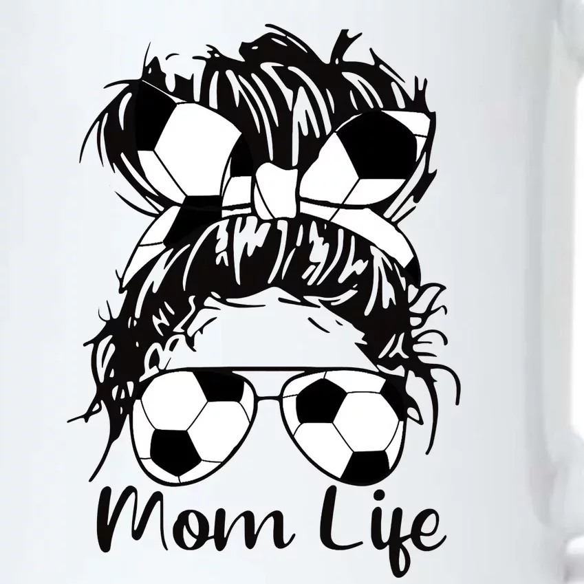 Mom Life Soccer Mom Black Color Changing Mug