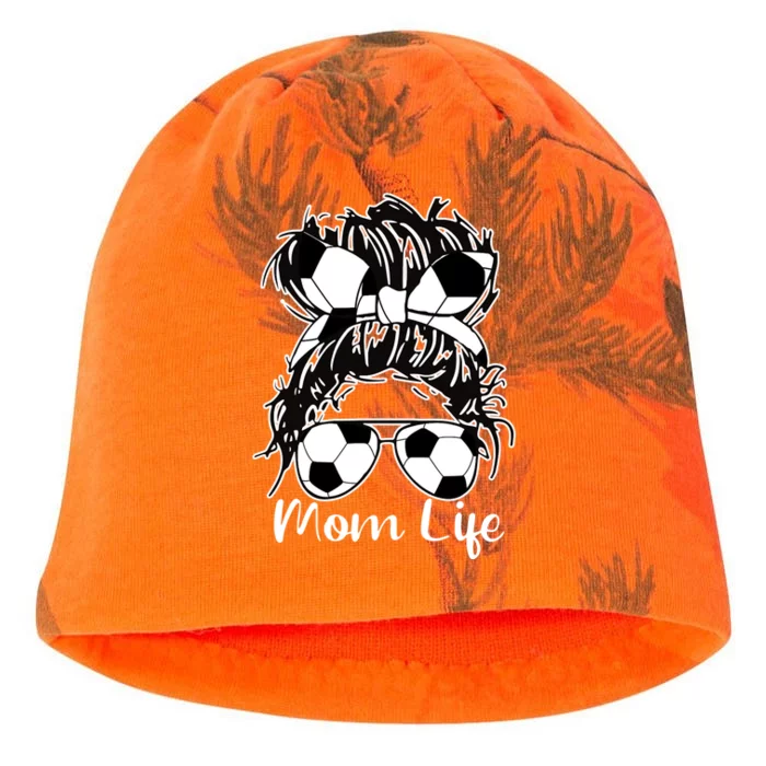 Mom Life Soccer Mom Kati - Camo Knit Beanie