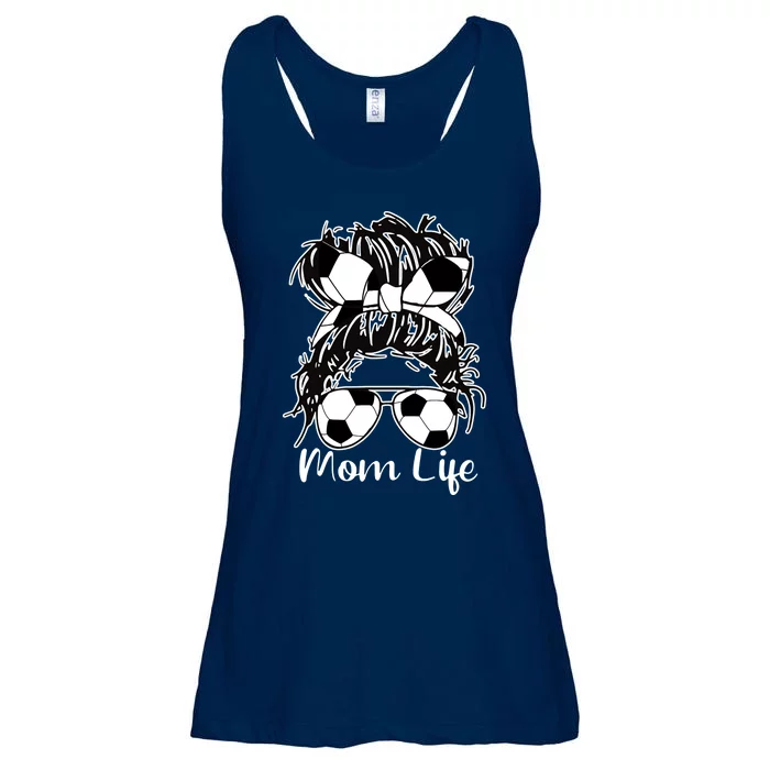 Mom Life Soccer Mom Ladies Essential Flowy Tank