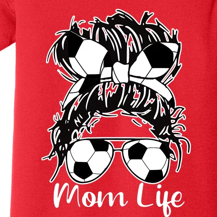 Mom Life Soccer Mom Baby Bodysuit