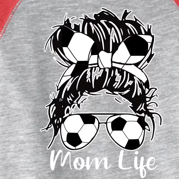 Mom Life Soccer Mom Toddler Fine Jersey T-Shirt