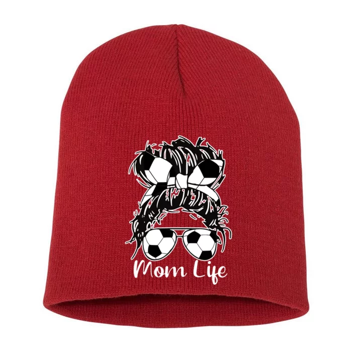 Mom Life Soccer Mom Short Acrylic Beanie