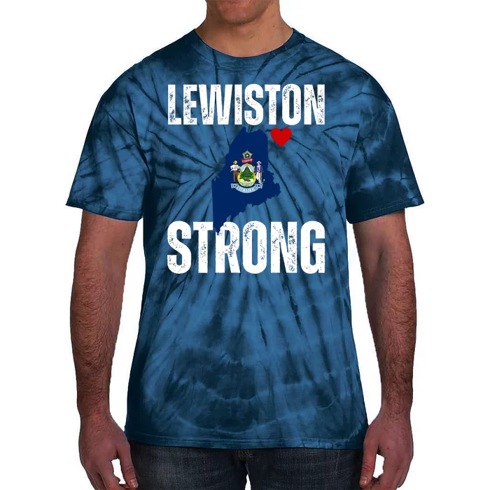 Maine Lewiston Strong Tie-Dye T-Shirt