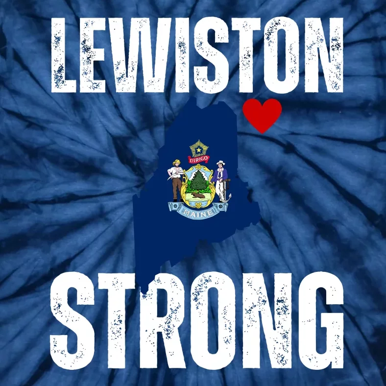 Maine Lewiston Strong Tie-Dye T-Shirt