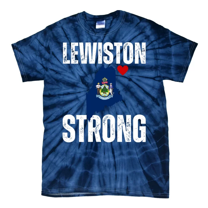 Maine Lewiston Strong Tie-Dye T-Shirt