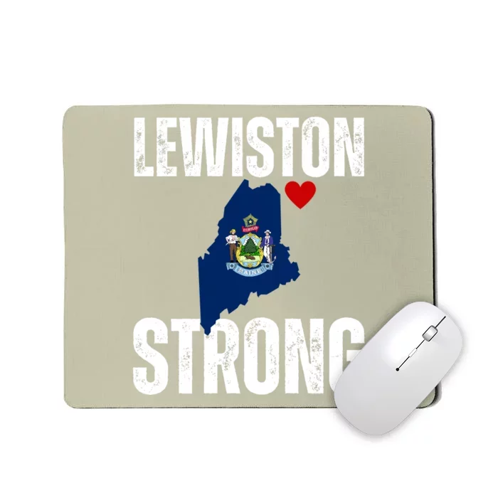 Maine Lewiston Strong Mousepad