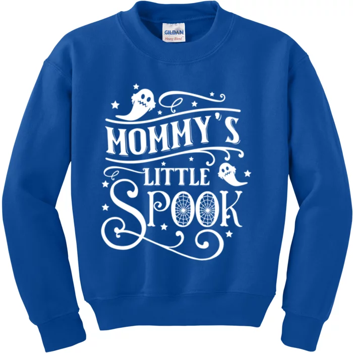 Mommys Little Spook Funny Halloween Gift Kids Sweatshirt