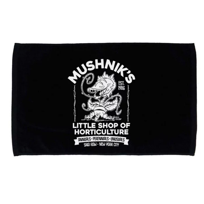 Mushniks Little Shop Of Horticulture Horror Microfiber Hand Towel