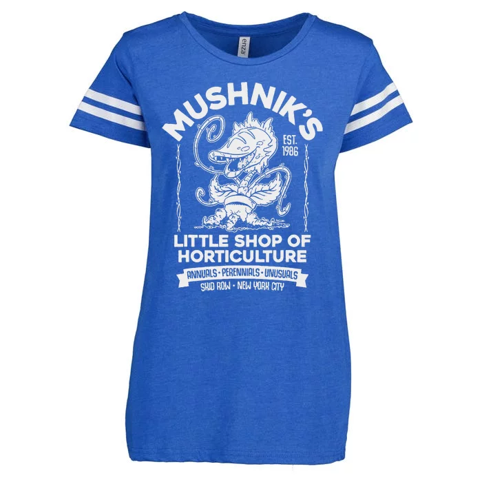 Mushniks Little Shop Of Horticulture Horror Enza Ladies Jersey Football T-Shirt