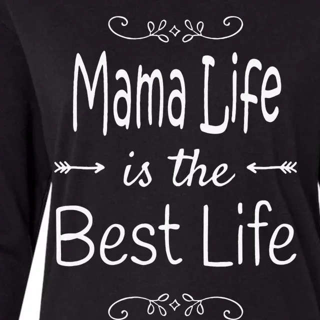 Mama Life Special Mother Mom Womens Cotton Relaxed Long Sleeve T-Shirt