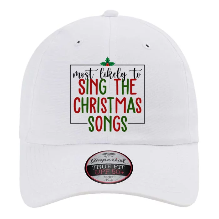 Most Likely To Sing The Christmas Songs The Original Performance Cap