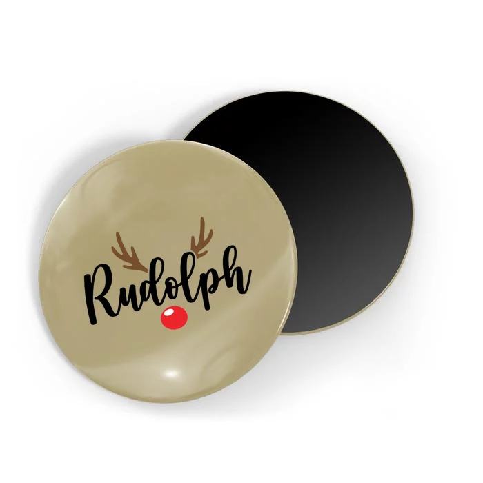 Most Likely To Try Ride Rudolph Funny ChristmasChristmas Gift Christmas In Ju Magnet