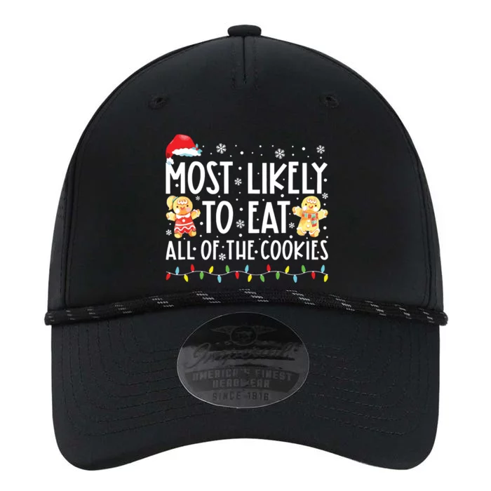 Most Likely To Eat All The Christmas Cookies Family Xmas Performance The Dyno Cap