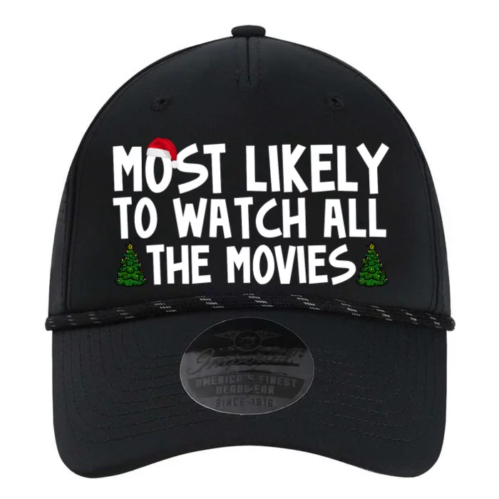 Most Likely To Watch All The Movies Christmas Performance The Dyno Cap