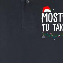 Most Likely To Take A Nap Funny Christmas Softstyle Adult Sport Polo