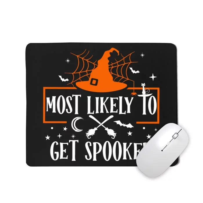 Most Likely To Get Spooked Halloween Mousepad