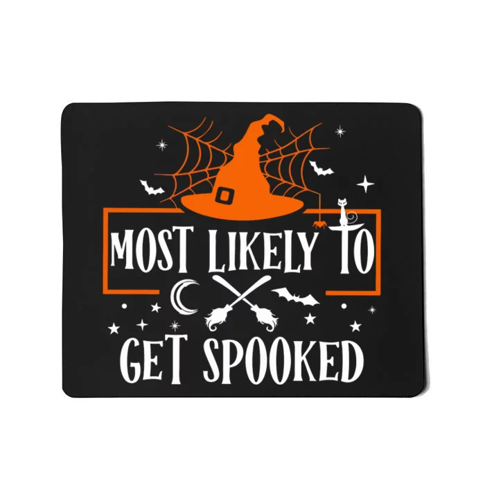 Most Likely To Get Spooked Halloween Mousepad