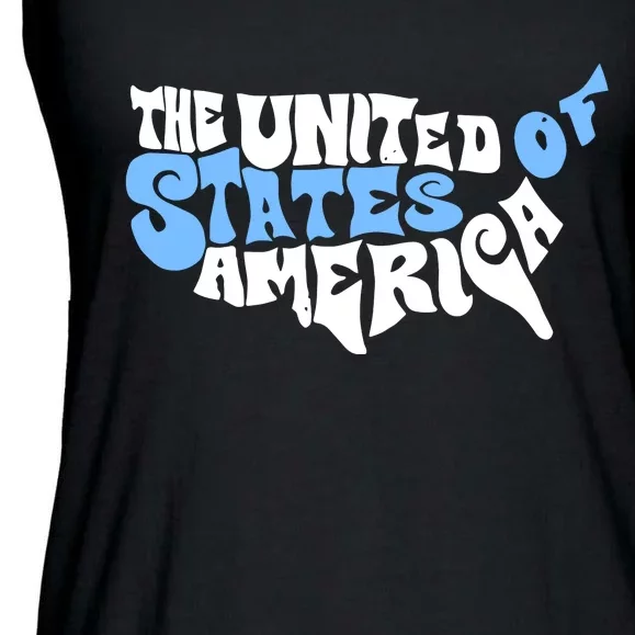 Matt Leinart The United State Of America Ladies Essential Flowy Tank