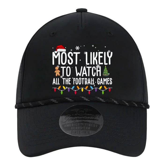 Most Likely To Watch All The Football Games Christmas Performance The Dyno Cap