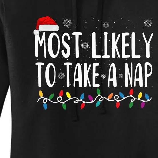 Most Likely Take A Nap Women's Pullover Hoodie